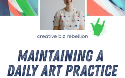Episode 128 – Maintaining a Daily Art Practice with Alanna Cartier